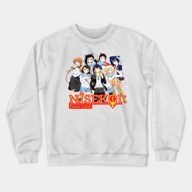 Nisekoi Crewneck Sweatshirt by reaf